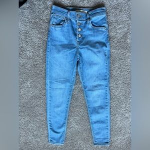 Levi Strauss Mile High Super Skinny Jeans